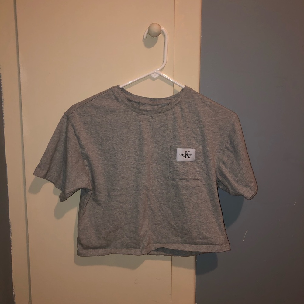 Calvin Klein Womens Crop